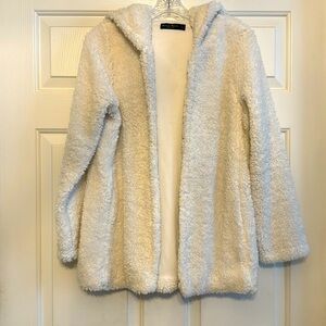 Cozy Cream Hooded Jacket